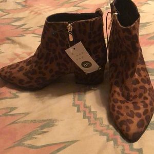 Women’s Leopard Valerie Boots by A New Day